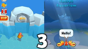 Aquarium land Gameplay Walkthrough part 3 ( Android, iOS ) | Gaming Pill.