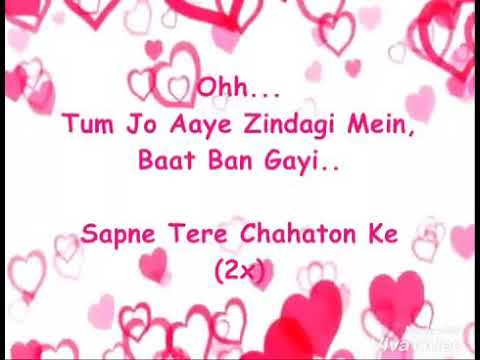 Tum Jo Aaye Zindagi Mein - (female) Voice