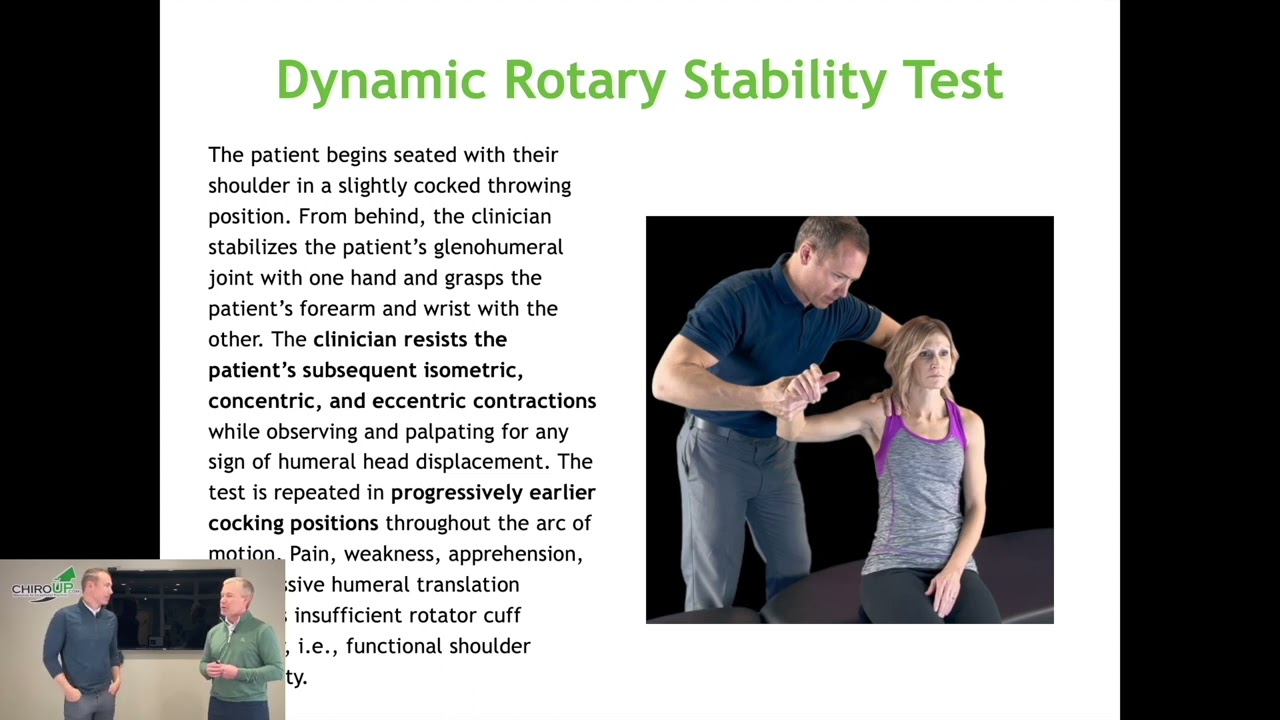 Shoulder Instability (Posterior) | ChiroUp