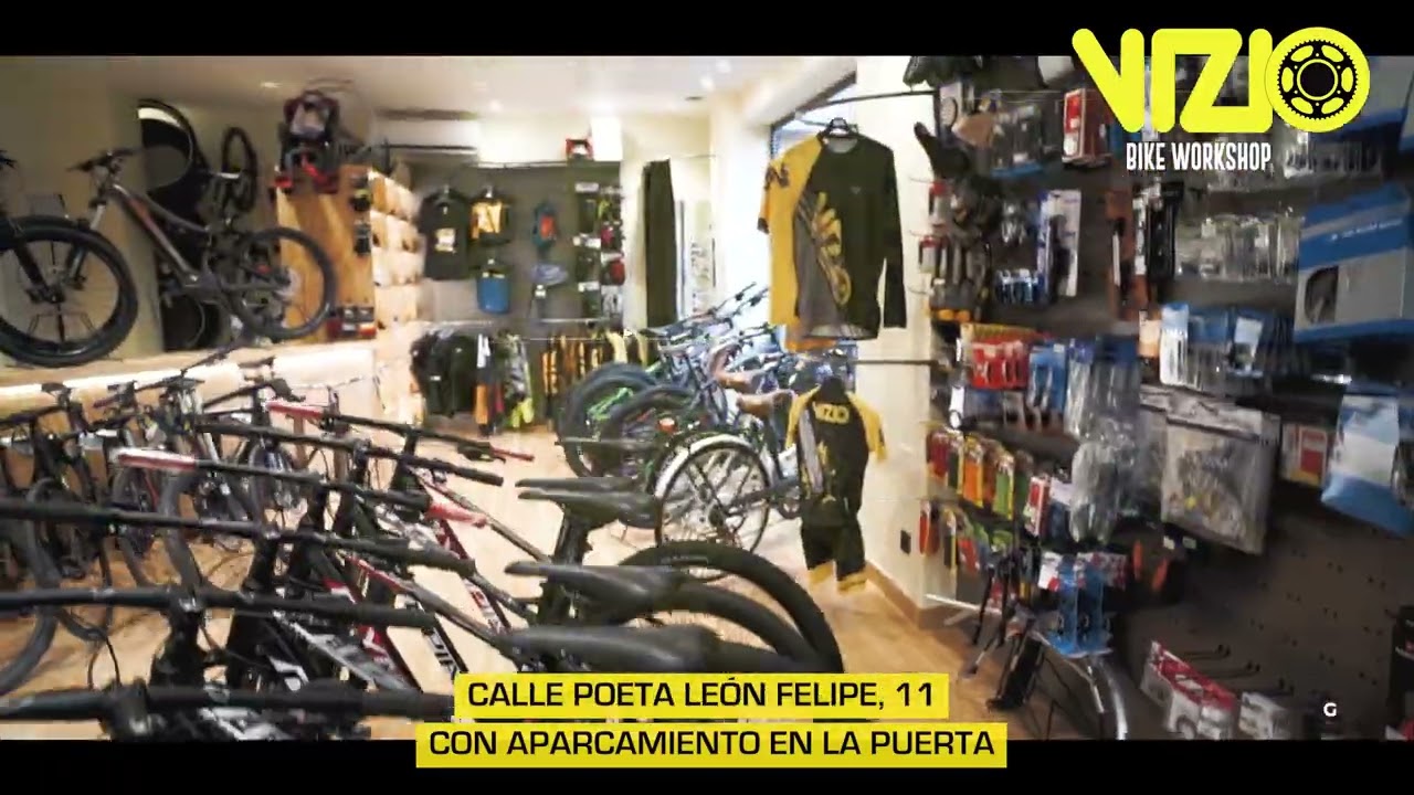 Tienda y taller de bicicletas en Zaragoza