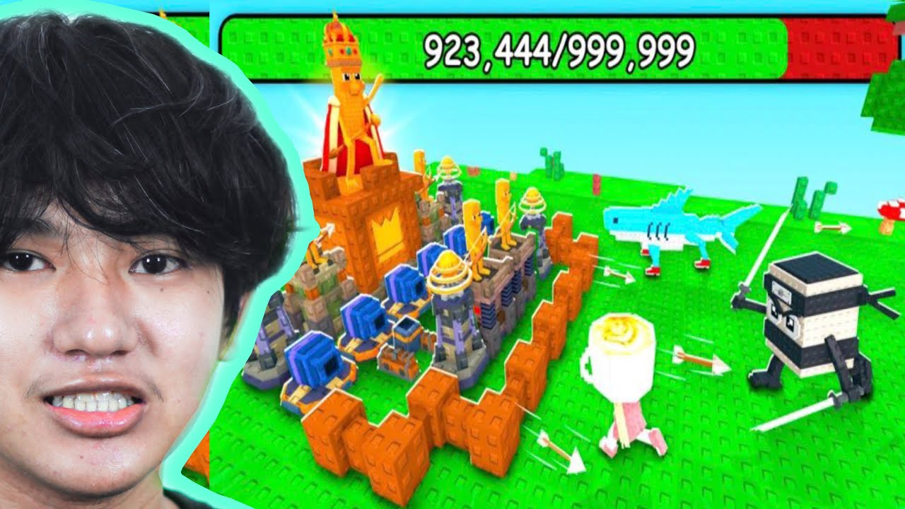 ខ្ញុំបានសងបន្ទាយបាញ់Brainrot នៅក្នុង Roblox Brainrot Royale