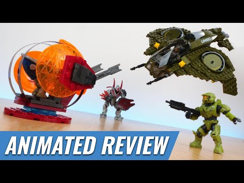 Wasp Onslaught - Animated Review (Halo Infinite Mega Construx)