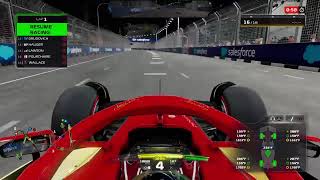 F1 23 my team career mode season 8/10 round 17/23 full race lengths with controller (LET ME COOK)