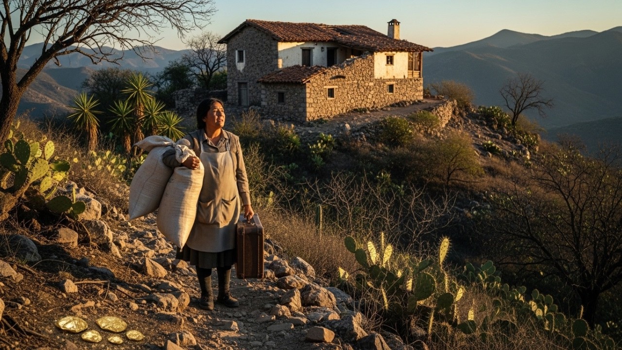 Mujer abandonada compró casa en ruinas por $1,500... Bajo el piso halló el secreto de 50 años