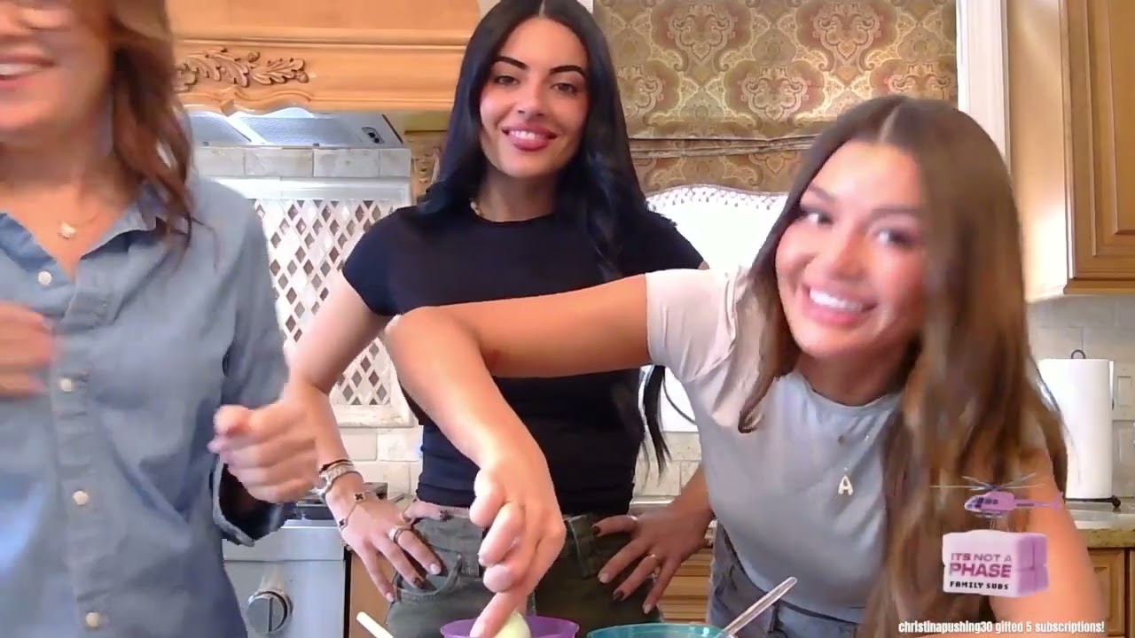 Christina and Amber stream for Chris bday party 2