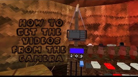 how to actually get the videos from the gorilla tag camera