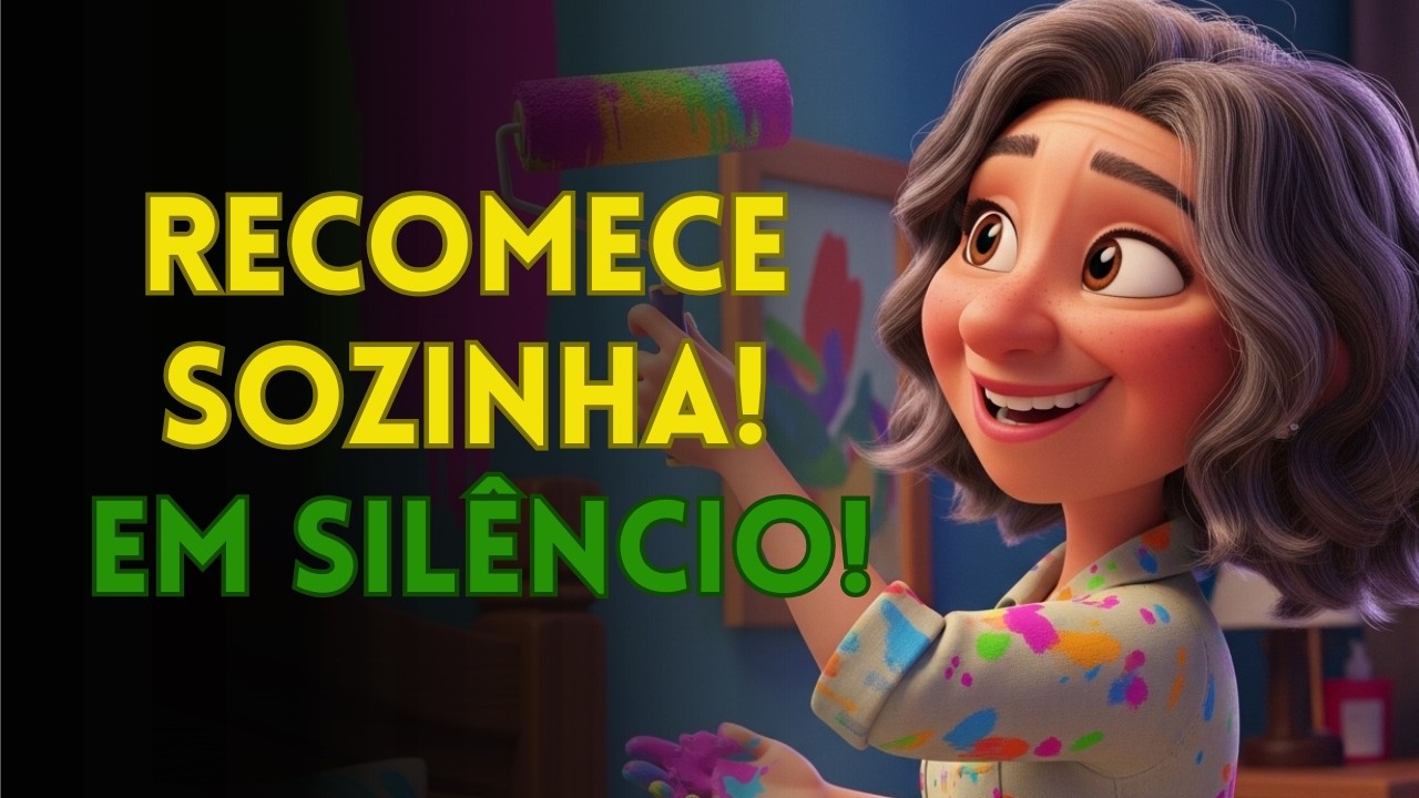 Recomece Sozinha! Organize sua Vida em Silêncio Depois dos 50 | História Motivacional