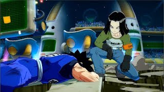 Android 17, Cooler & Galactic Arena Stage Dlc Gameplay - Dragon Ball Fighterz