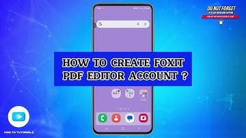 How To Create Foxit PDF Editor Account 2025 | Sign Up/Register/Set Up Your Foxit Account