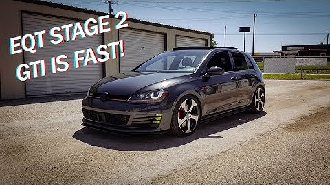 Full Throttle in the EQT Stage 2 GTI... it