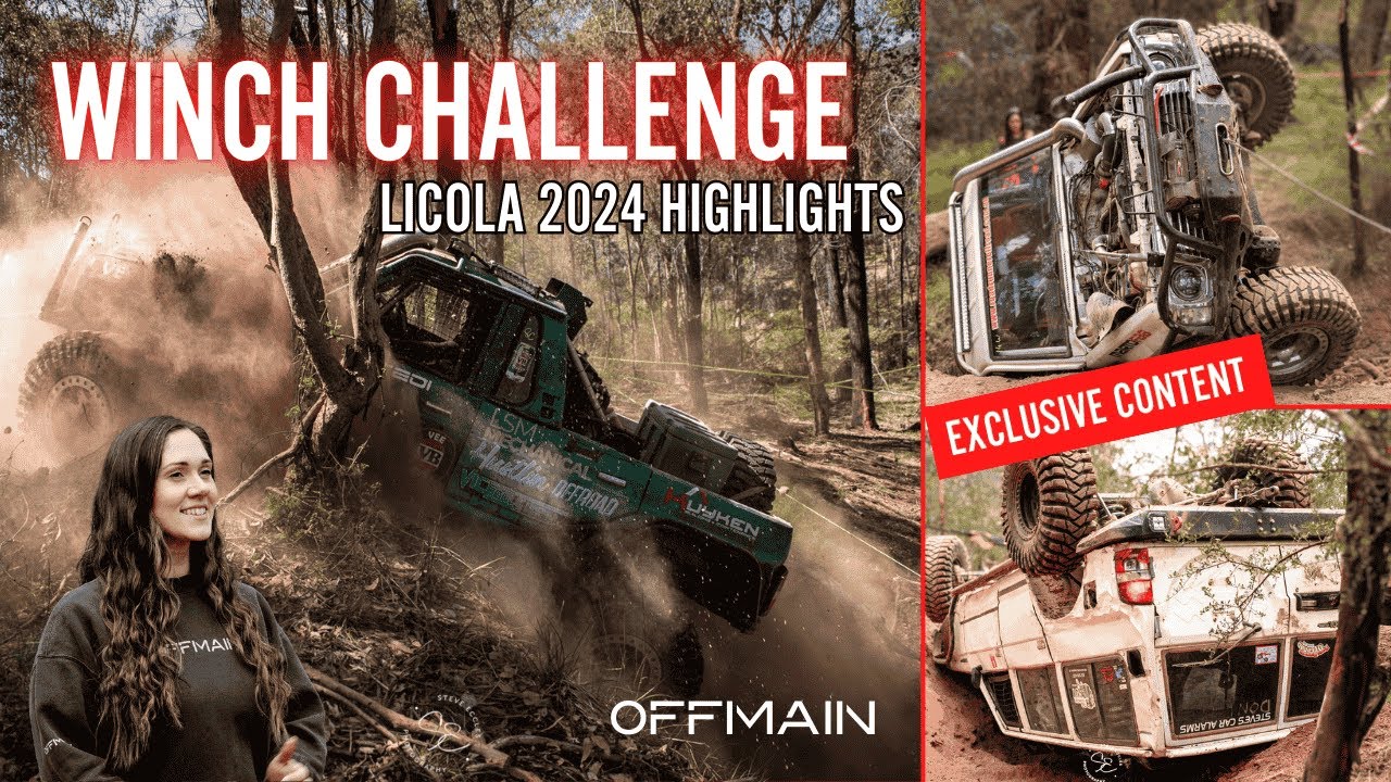 LICOLA WINCH CHALLENGE - VICTORIA'S BEST WINCH TRUCKS