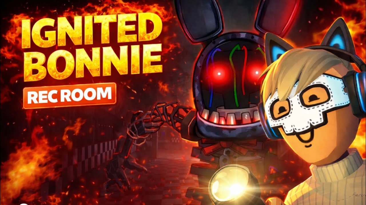 Ignited Bonnie Is Back! 🔥 Scary Rec Room Horror Gameplay