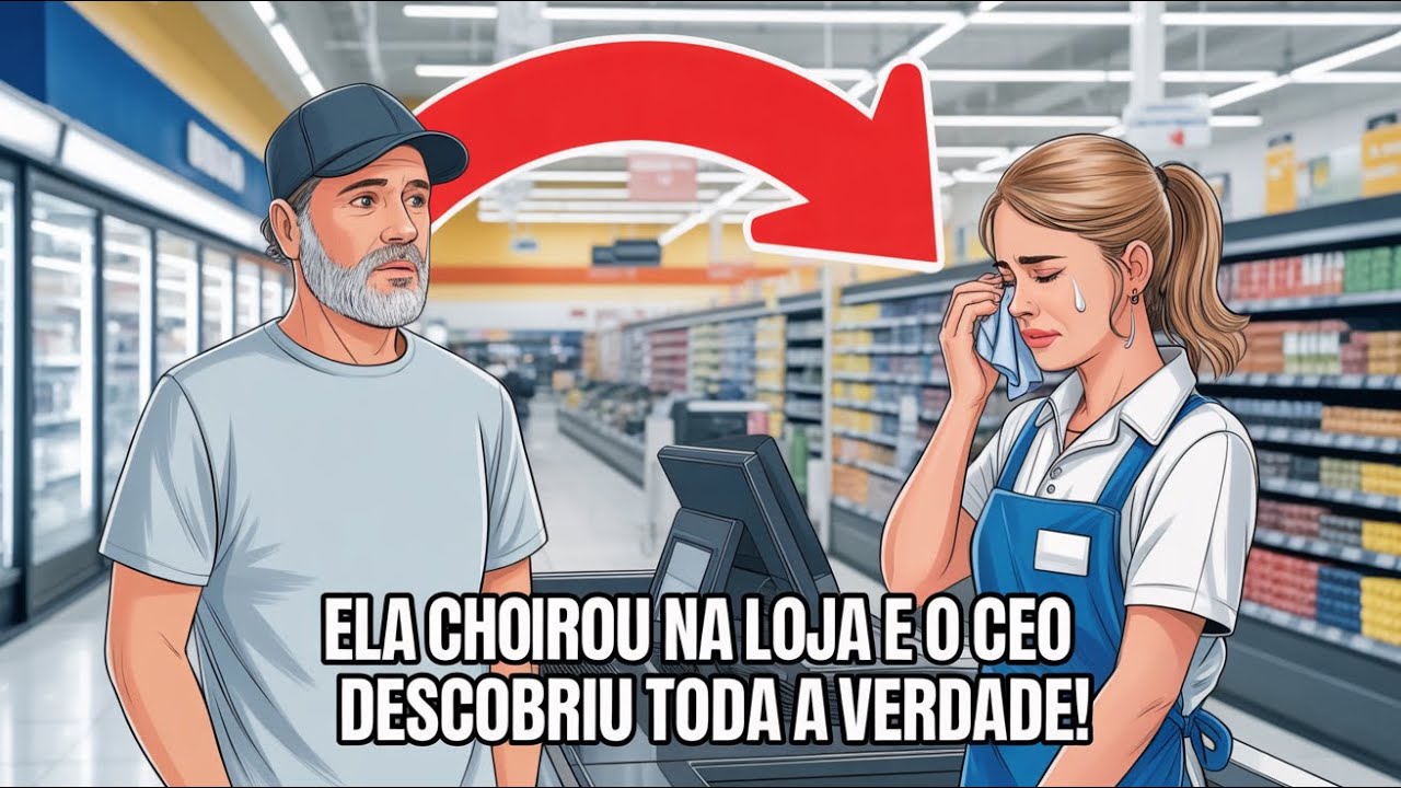 CEO Disfarçado Entra na Própria Loja e Encontra Caixa em Lágrimas, Mas O Que Vem a Seguir É Ainda
