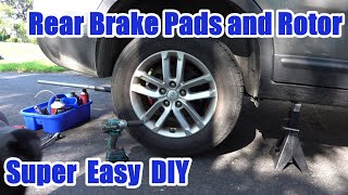 DIY Rear Brake Pads and Rotor Change Kia Sorento (step-by-step guide) by The Car Chak 1,395 views 2 years ago 10 minutes, 42 seconds