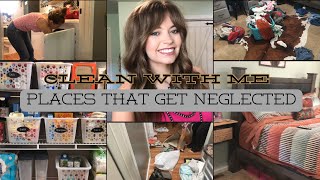 Clean with me | places I’ve been neglecting | small house cleaning