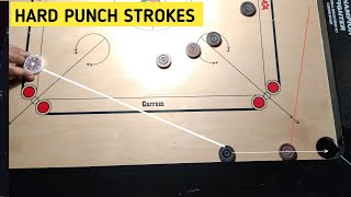 Carrom Double Strokes | carrom board trick shots |carrom shots by nilesh