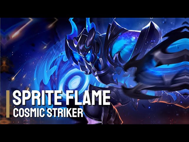 New Skin | Sprite Flame - Cosmic Striker | Heroes Evolved | NetDragon class=