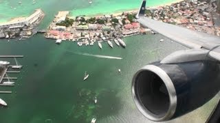 Blast Off!!!  Awesome US Airways Full Throttle HD 757 Takeoff From St. Maarten!!!