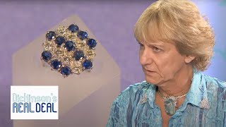 An ATTRACTIVE 70s Indian Sapphire Ring  | Dickinson's Real Deal | S08 E61 | HomeStyle