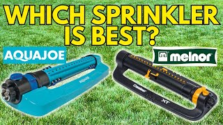 Amazon's TOP SELLING Sprinklers Ever: Aqua Joe vs Melnor