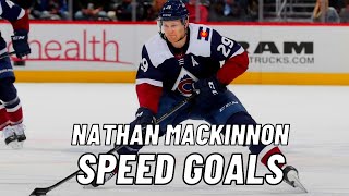 Nathan MacKinnon Speed Goals