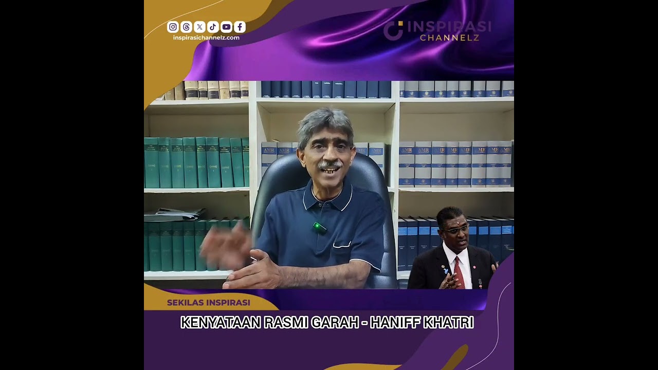 ZAMRI VINOD,CIKGU CANDRA&TAMIM DAHRI : APAKATA HANIFF KHATRI?RAYER&RAMANAN : DITEMPLAK HANIFF KHATRI