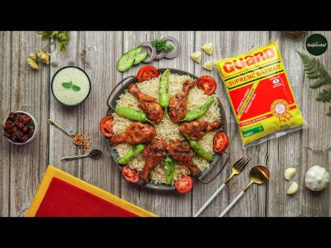 Tandoori Chicken Drumsticks Rice Platter Recipe by SooperChef