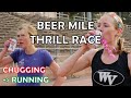 Who started the beer mile  beer mile progression and history