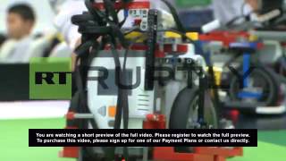 Russia: Robo-games! Watch robots compete for the Sochi Olympiad crown