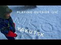 An ordinary day Niko, Yakutsk -21C, part 1