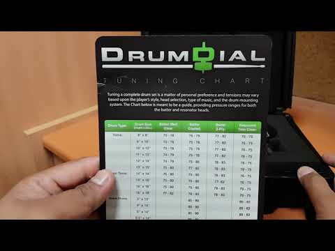 Drumdial Tuning Chart