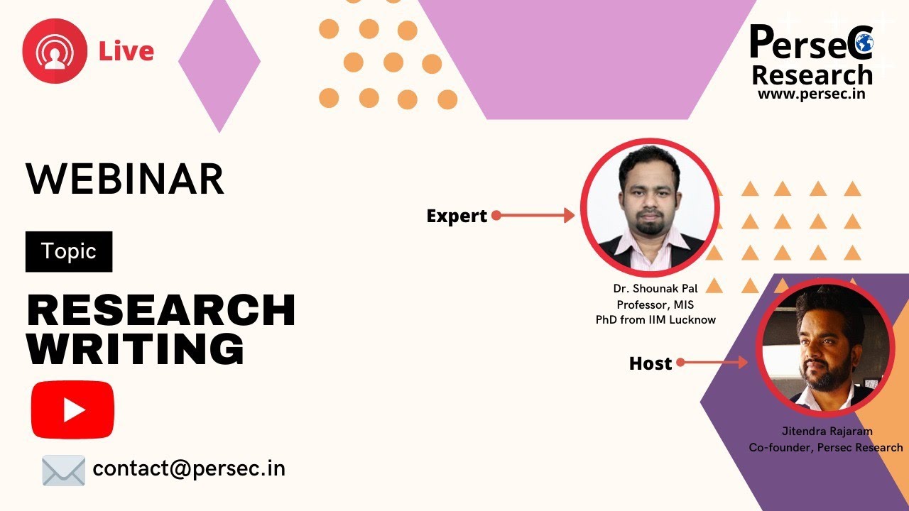 Research Writing Title Selection Publication In Elite Journals Data Collection Referencing Youtube