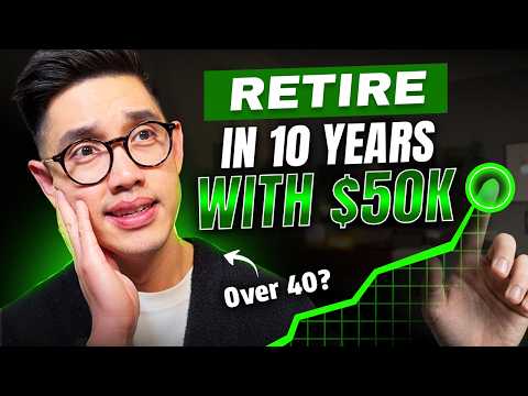 Over 40? How To Retire in 10 Years With $50K