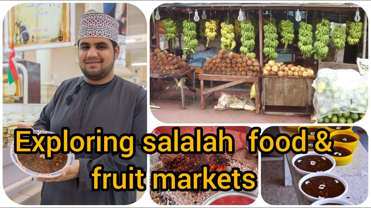 most delicious street foods that you must try in Salalah//Farm market