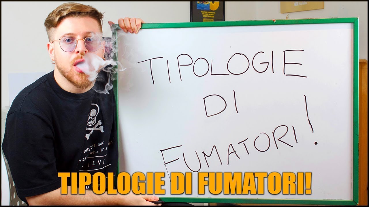TIPOLOGIE DI FUMATORI!
