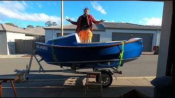 Building a SCAMP part 092 - Oar Restoration & Centreboard Mounting