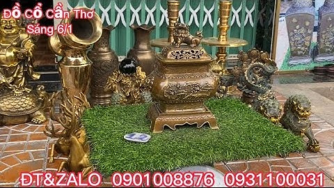 🔴🔴Chuông đồng Nepal _ Cặp Bình Đồng Tứ Linh _ Di lạc Cửi Long Qui. Sáng 6/1. #đồcổcầnthơ #đồcổ