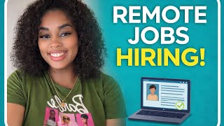 REMOTE JOBS HIRING NOW 2026 | Work From Home Jobs No Experience Needed 