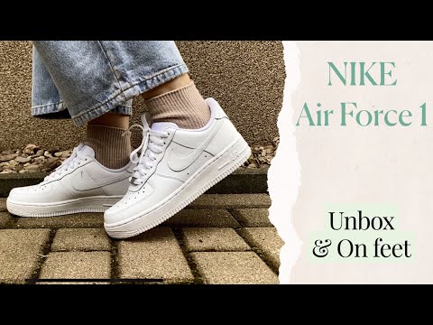 giày nike air force 1 - NIKE AIR FORCE 1 '07 UNBOXING, REVIEW & ON FEET - Đôi giày huyền thoại