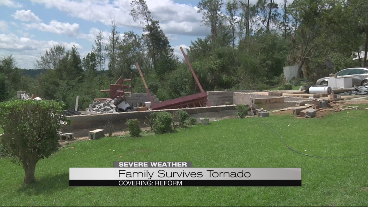 Family survives tornado - YouTube