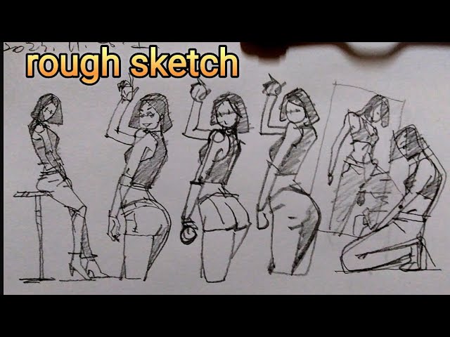 Female figure drawing, Dynamic poses Drawing, figure drawing tutorial,  Anime drawing tutori…