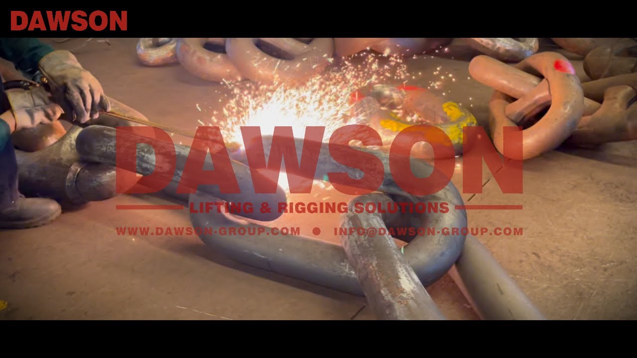 Proof Load Test for DAWSON R4 Grade Master Link for Stud / Studless Mooring Chain