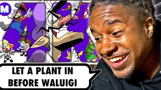 ToonGod reacts to Waluigi vs Smash ft. New Characters! (Mashed x Kevin Bennett)