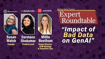 Impact of Bad Data on GenAI | Expert Roundtable with @Databricks  + @ZoomInformation