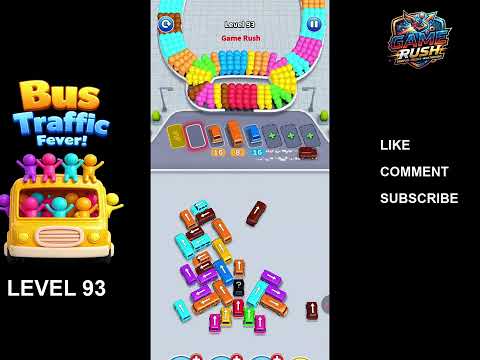 Bus Traffic Fever Level 93 walkthrough preview