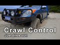 Crawl control just drive out  4x4 sand self recovery technique