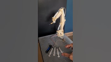 Cơ chế cánh tay máy xúc khoan đầy đủ #tựchế #thỏamãn #kỹthuật #asmr #máymóc