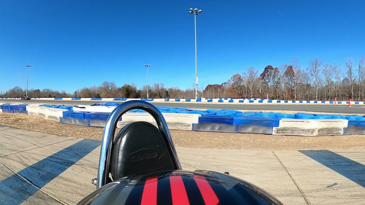 Go Karting at GoPro Motorplex Front and Back View Matt's Ride (2