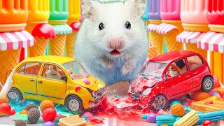 Hamster's Great Escape: Running from a Car Crash