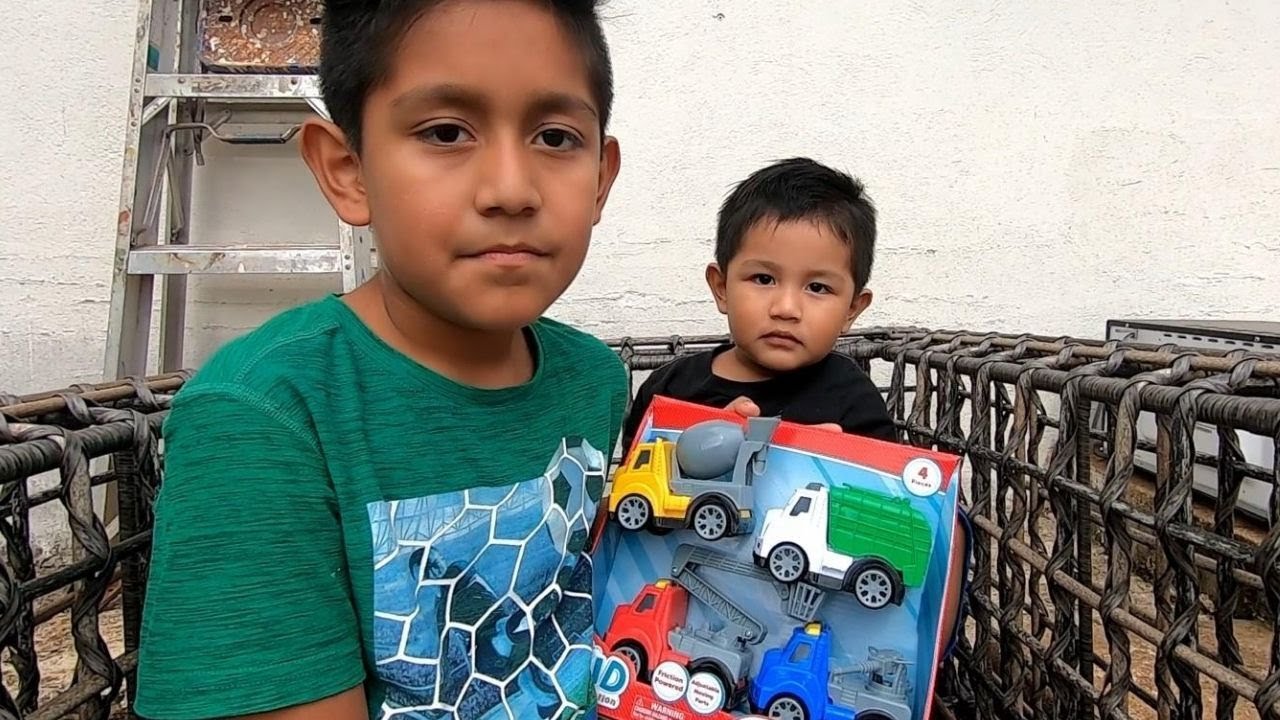 Kid connection utility trucks Toys Review YouTube
